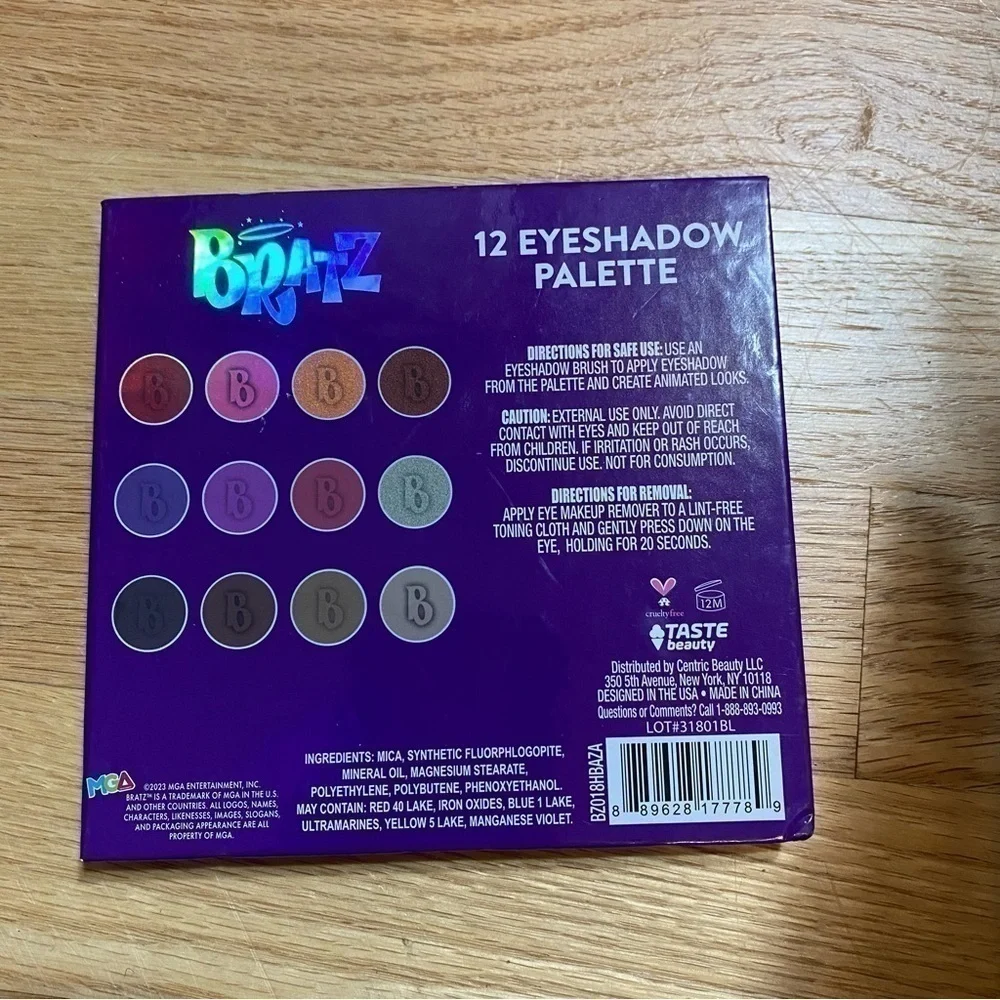 Bratz Eyeshadow Palette NEW Makeup